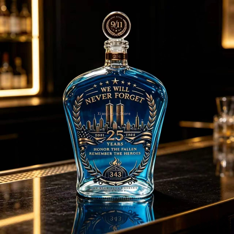 Vintage Embossed Glass Liquor  - đánh giá và giá Vintage Collectible Liquor Bottles