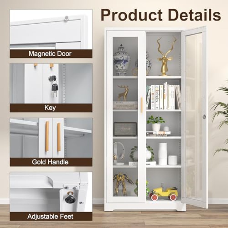 Home curio display cabinet wit - đánh giá và giá Collectible & Vintage Dolls For Halloween