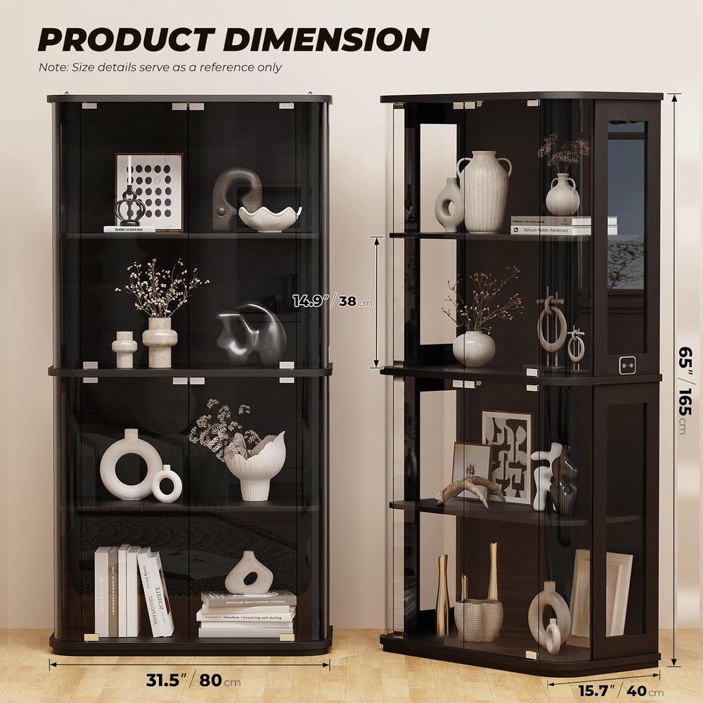 Rounded Display Cabinet with G - đánh giá và giá Collectible & Vintage Dolls For Halloween