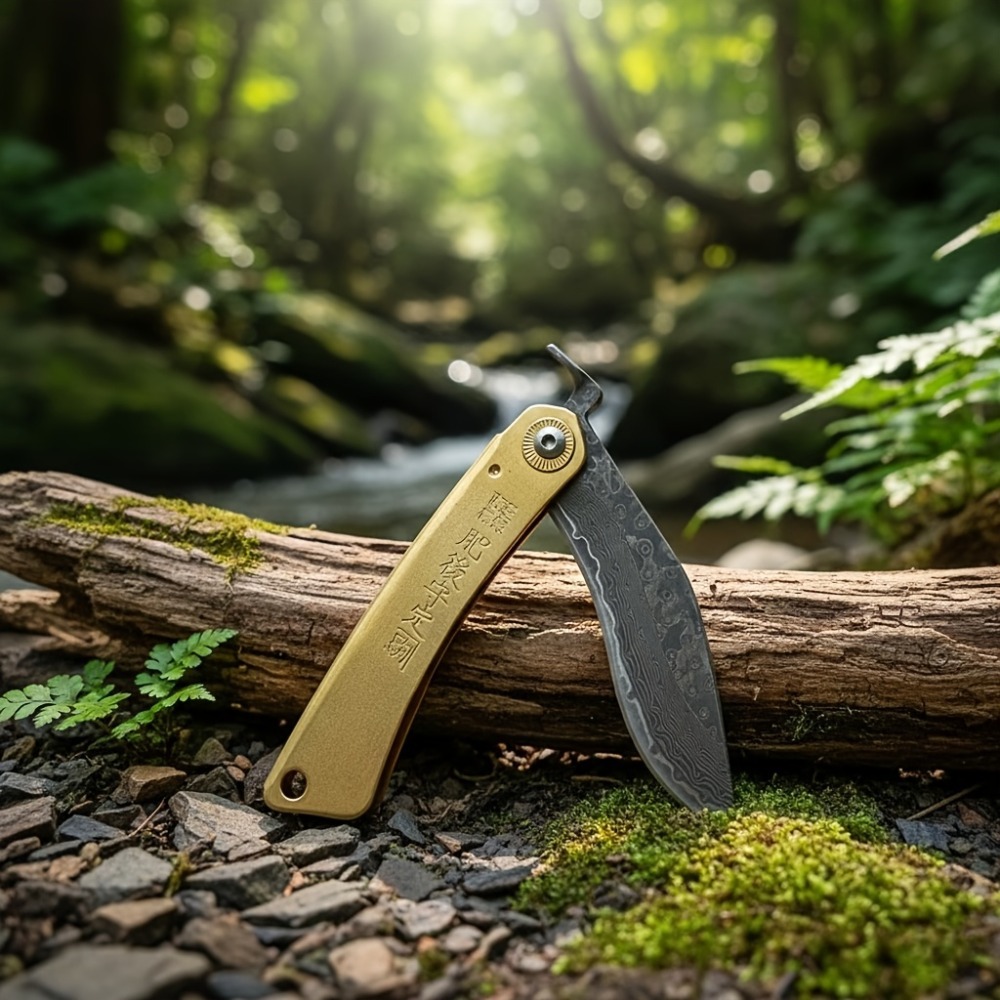 Vintage Brass Handle Folding P - đánh giá và giá Vintage Collectible Pocket Knives