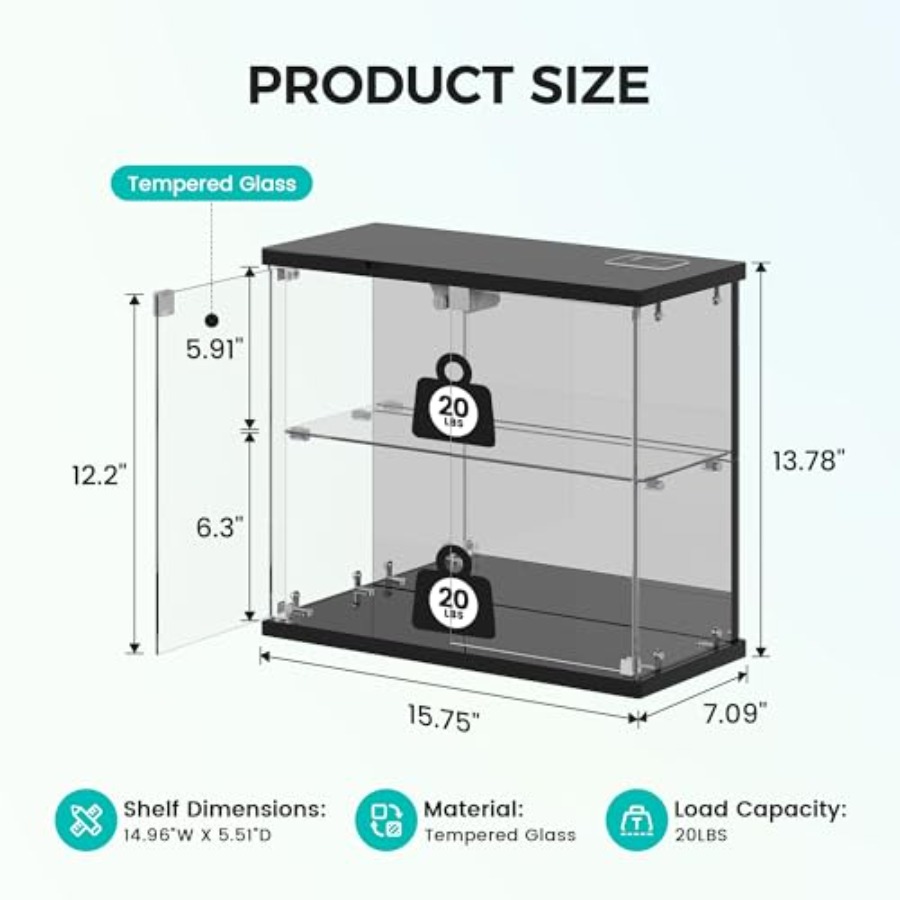 2pc Glass Display Case with LE - đánh giá và giá Collectible & Vintage Dolls For Halloween