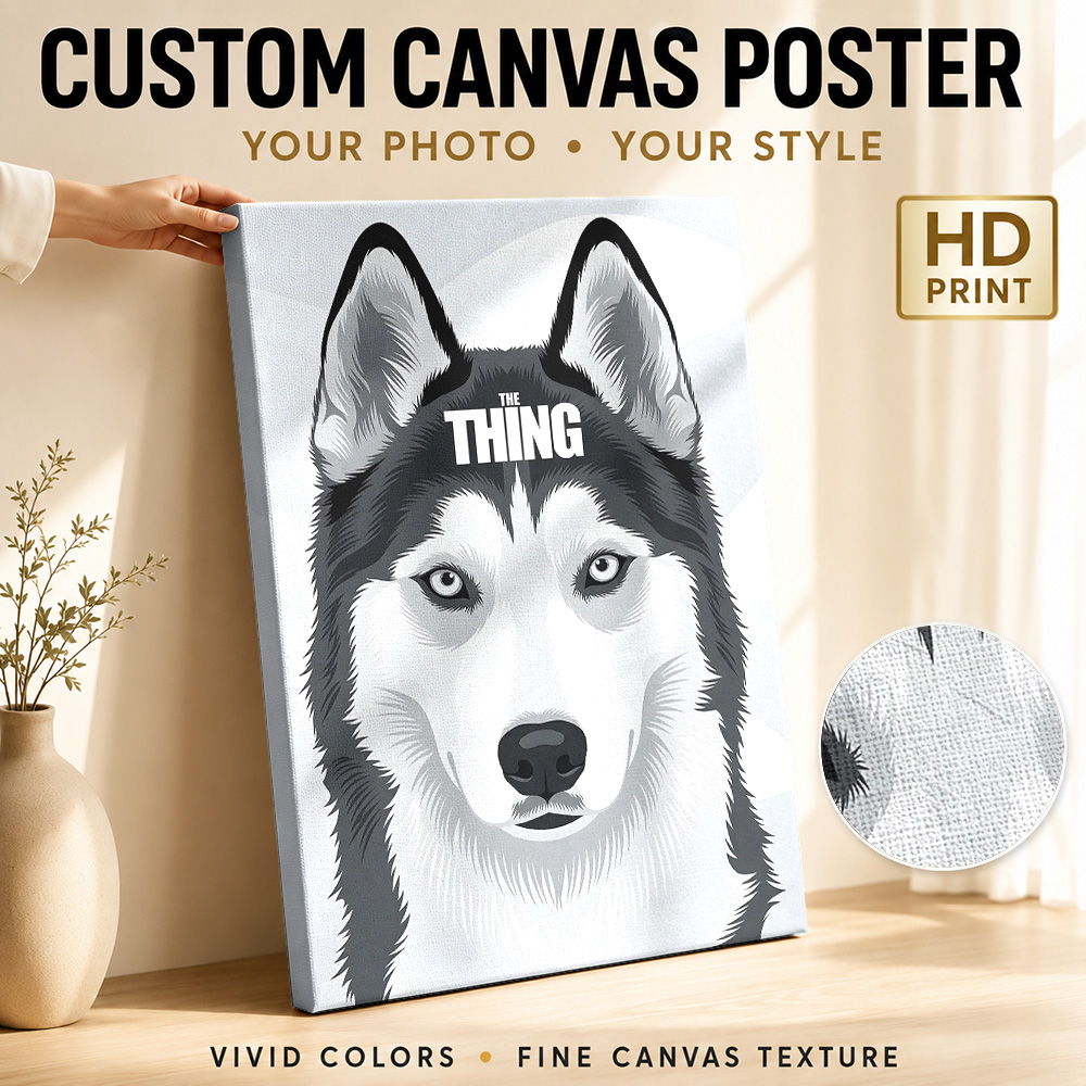 The Thing Husky Movie Canvas P - đánh giá và giá Collectible Vintage Photos