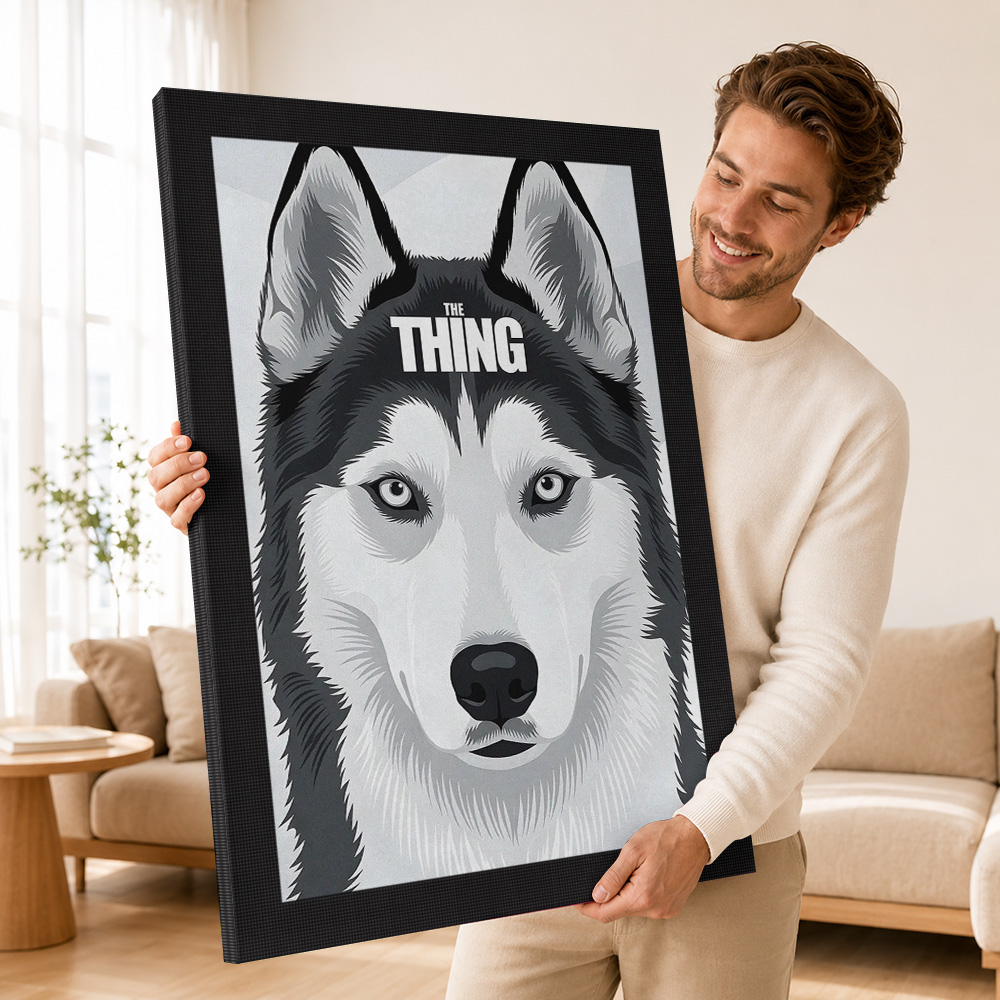 The Thing Husky Movie Canvas P - đánh giá và giá Collectible Vintage Photos