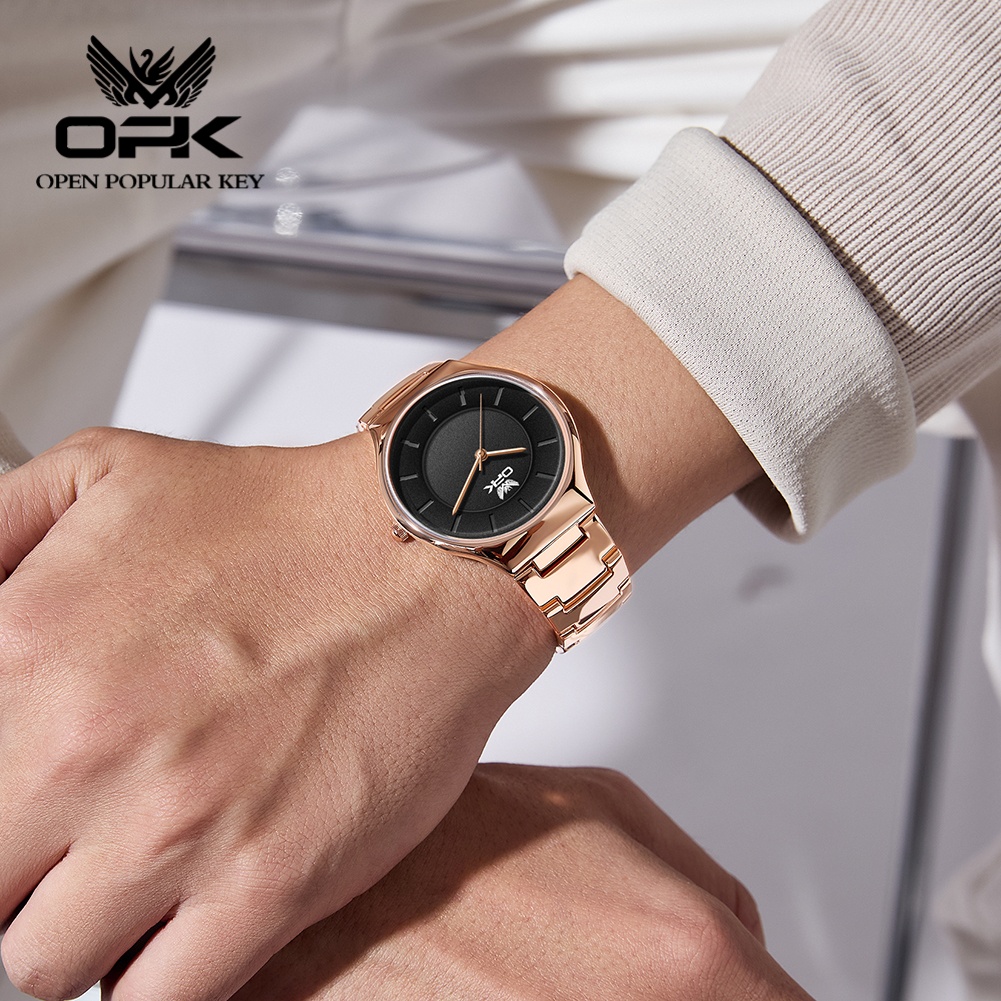 OPK 6078 Men Women Original Qu - đánh giá và giá Vintage Watch Collecting