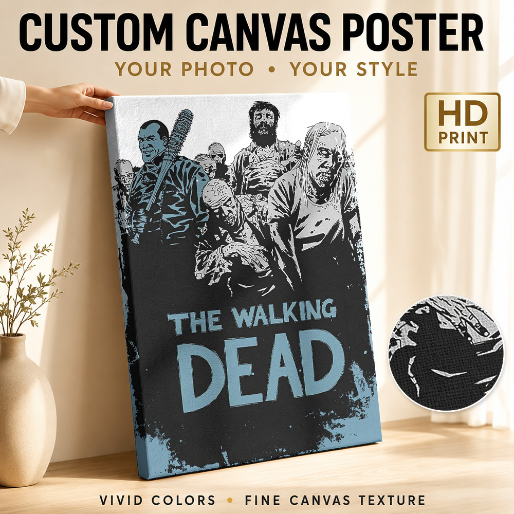 The Walking Dead Canvas Poster - đánh giá và giá Collectible Vintage Photos