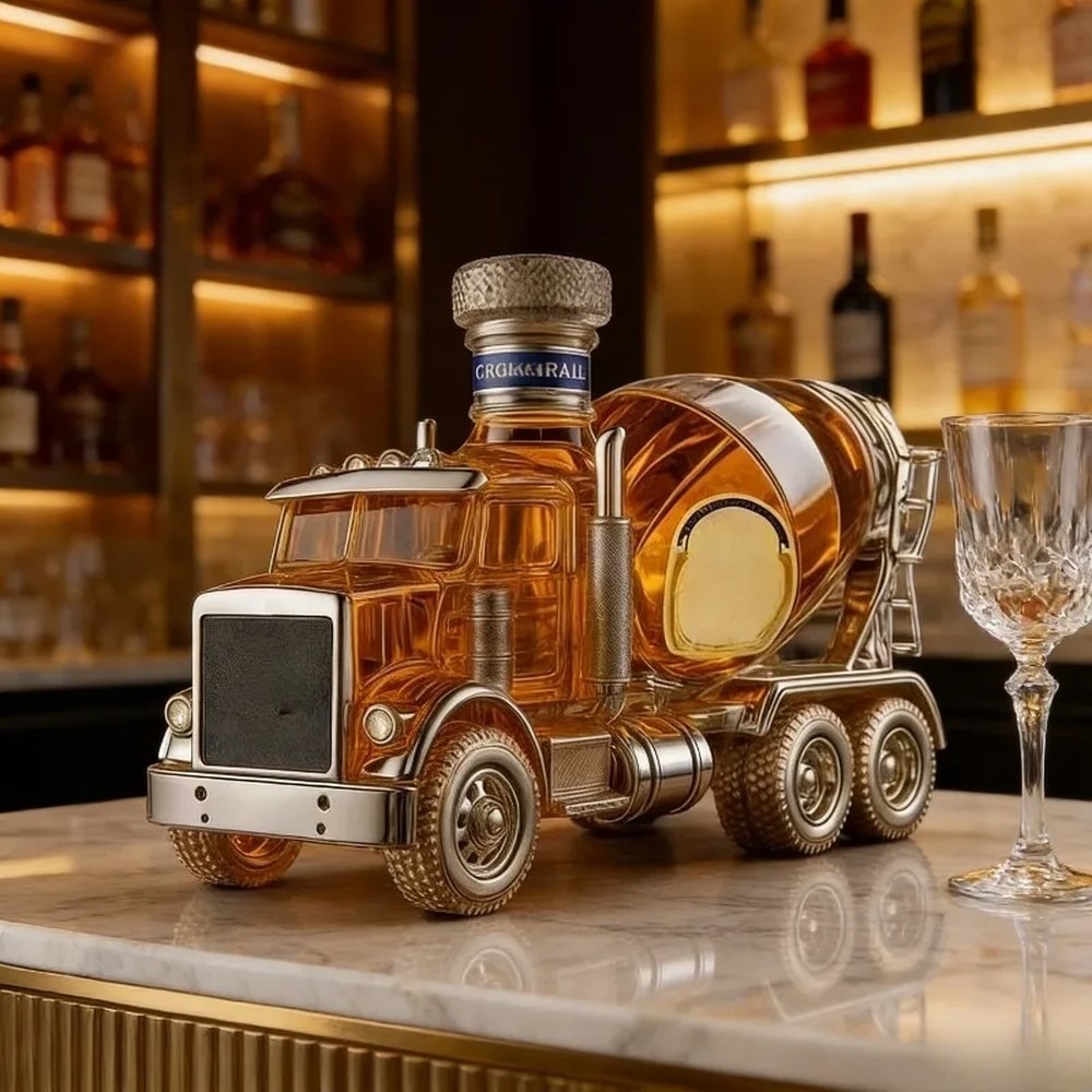 Vintage Truck Glass Whiskey De - đánh giá và giá Vintage Collectible Liquor Bottles