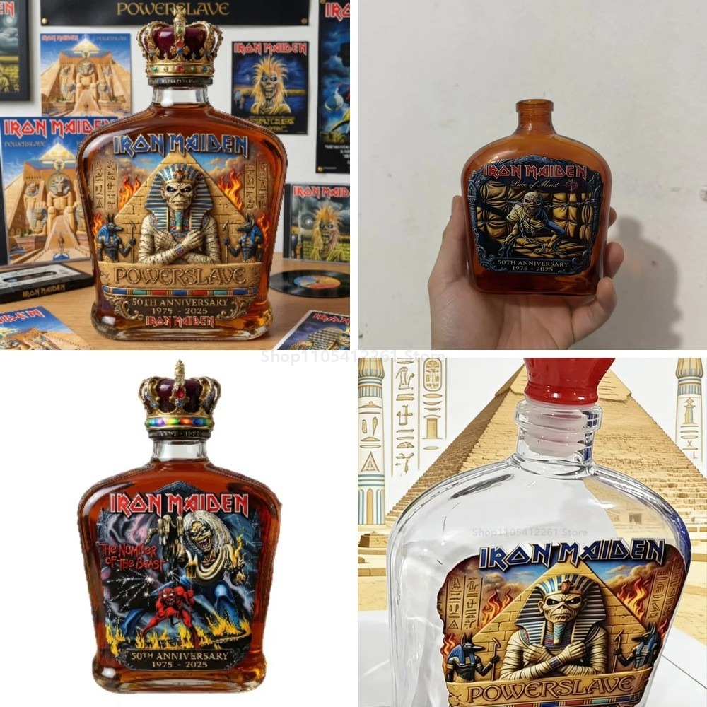 Vintage Rock Mummy Sculpture L - đánh giá và giá Vintage Collectible Liquor Bottles